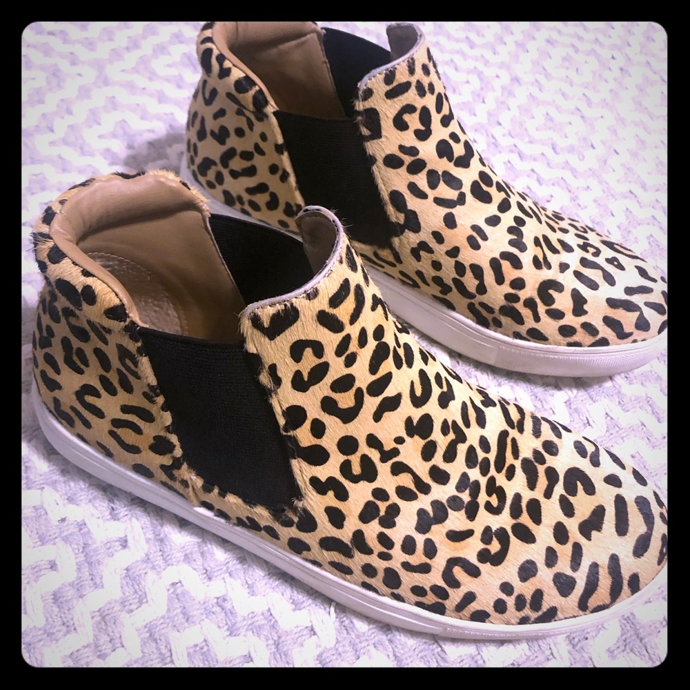 Matisse Harlan Cheetah Sneakers Size 7.5